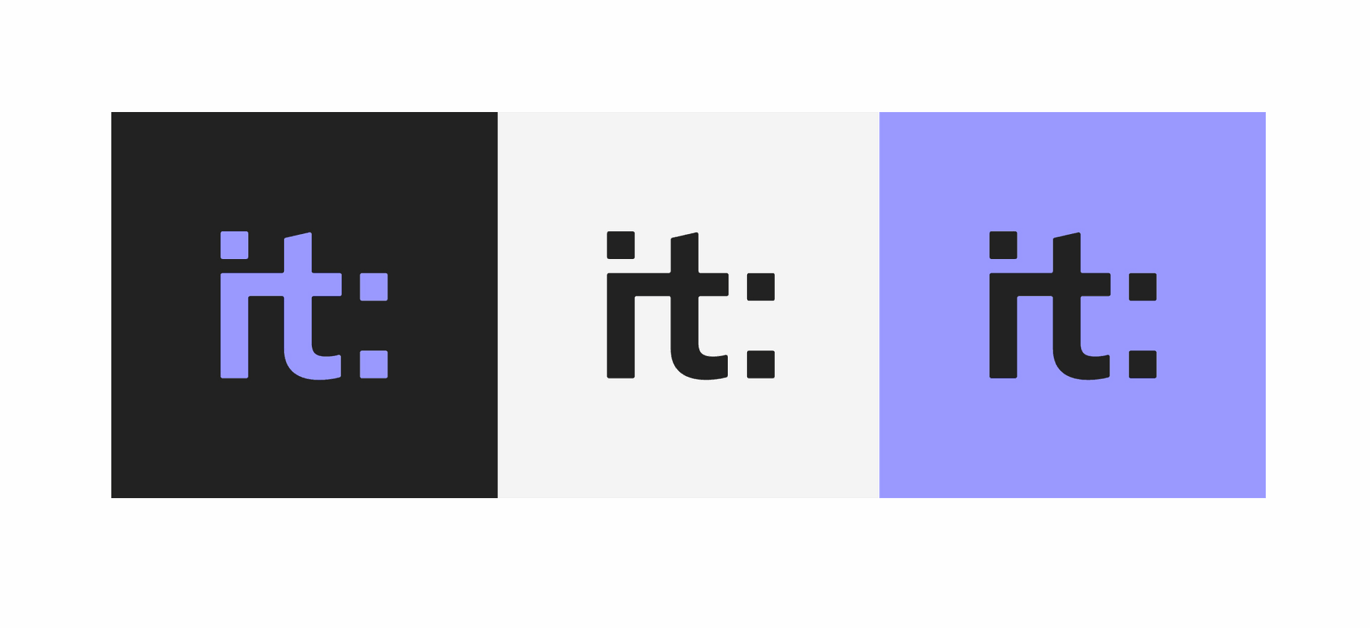 A logotípiából kialakított favicon variációk
