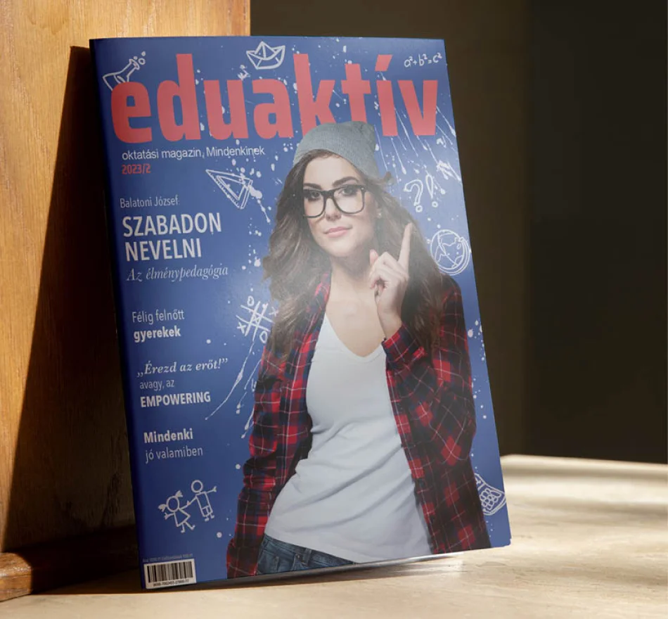 Print kiadvány: magazin borító tervezés és tördelés