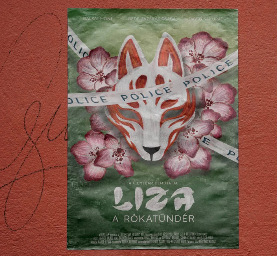 Liza, a rókatündér - filmplakát tervezés