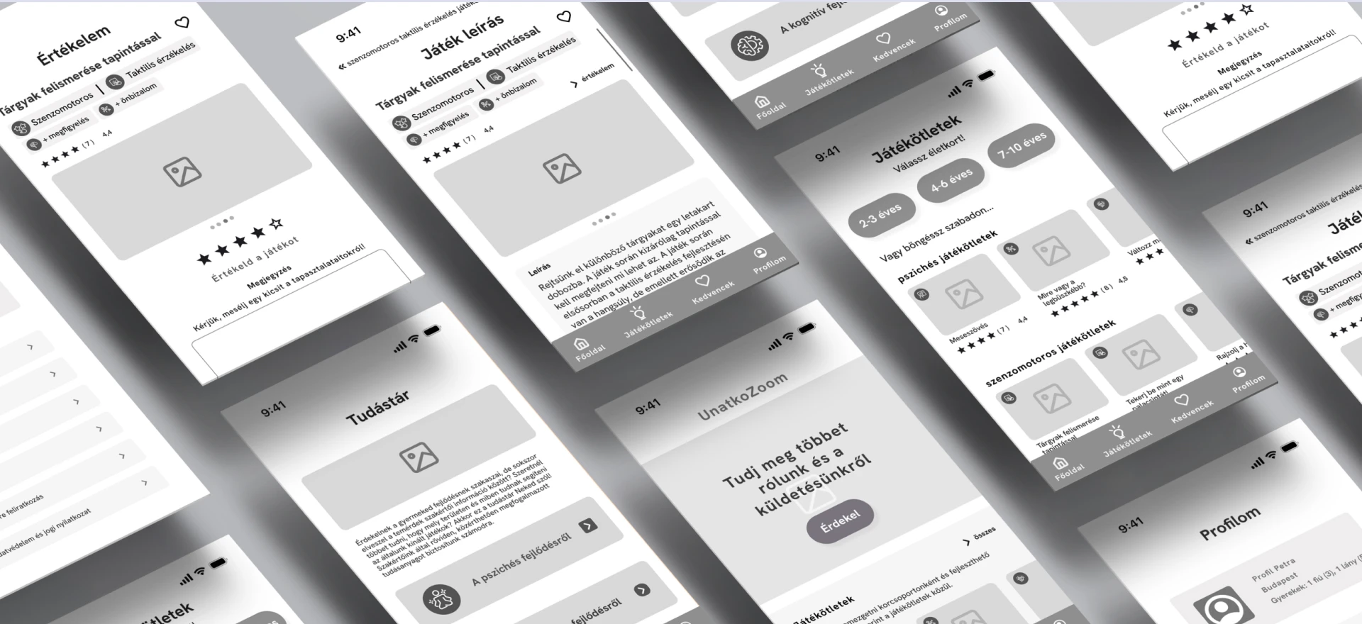 UX UI tervezés, APP tervezés, branding és arculattervezés
