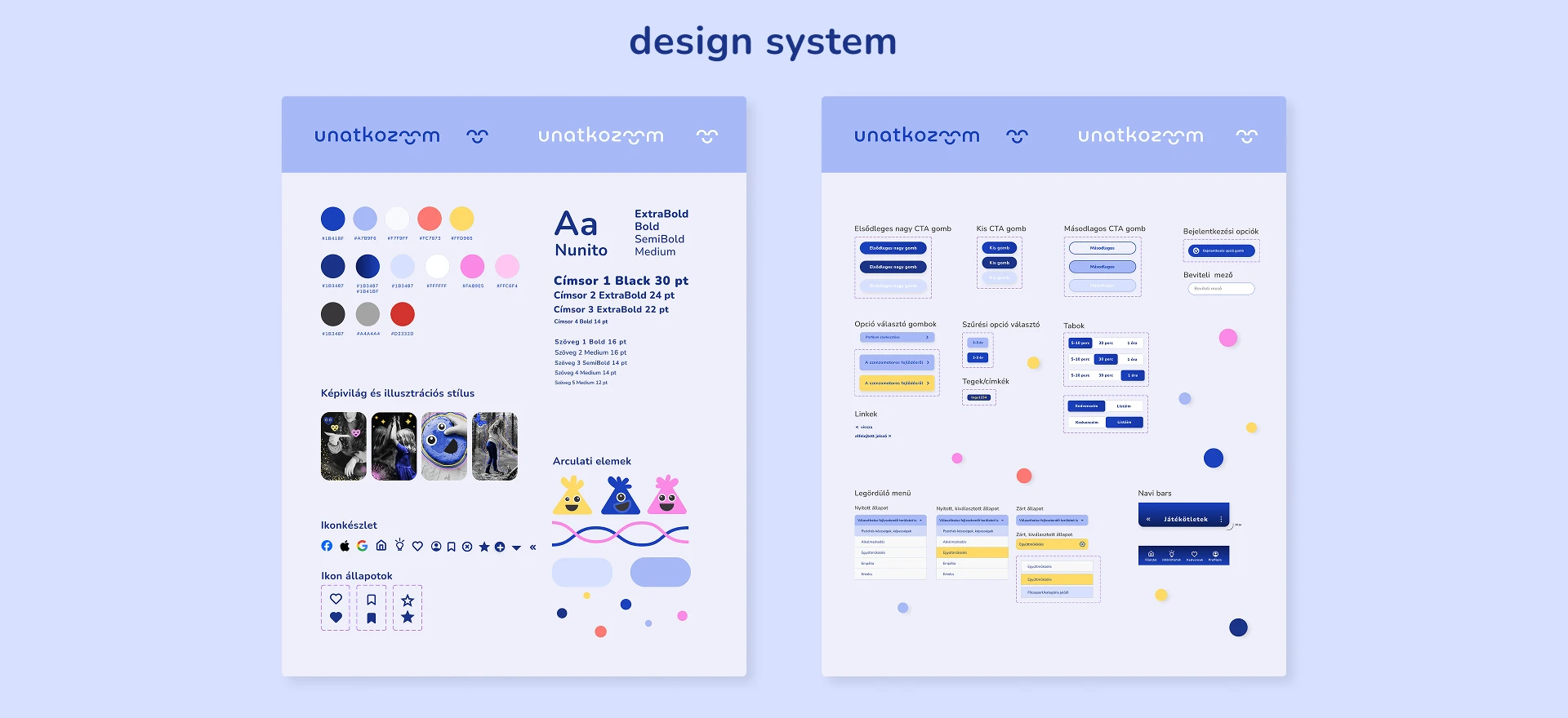 UX UI tervezés, APP tervezés, branding és arculattervezés